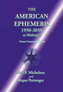 American Ephemeris 1950 - 2050 at Midnight